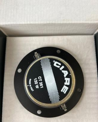 Tweeter CIARE CT 261 -120 W 4 Ohm SINGOLO PEZZO