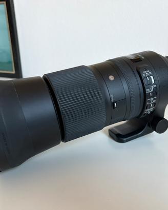 Sigma 150-600 Contemporary attacco Nikon