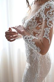 Abito da sposa sartoriale originale