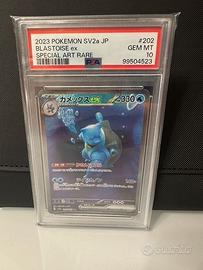 2023 Pokémon SV2a JP #202 Blastoise psa 10