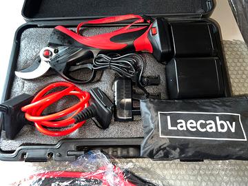 Forbice a batteria Laecabv LA40pro+accessori