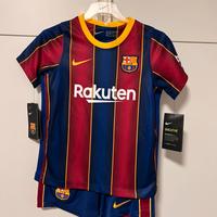 Completo calcio Nike fc Barcellona NUOVO