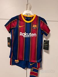 Completo calcio Nike fc Barcellona NUOVO