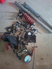 forcella  e mono piu ricambi  honda  xl  lm
