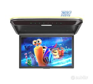 SCHERMO TETTO 14 POLLICI HD AV USB COLORE NERO