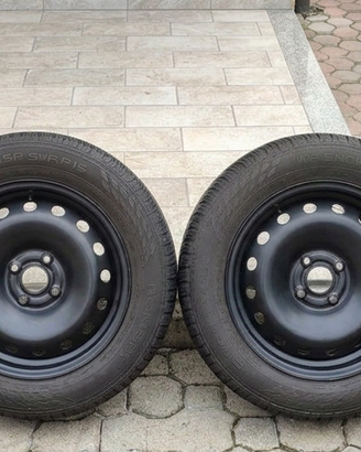 Cerchi + Gomme invernali R15 Fiat Opel Alfa Lancia