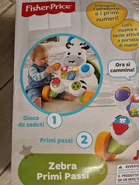 fisher price Zebra primi passi