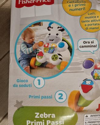 fisher price Zebra primi passi