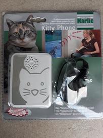 Kitty Phone collare che avvisa arrivo del gatto