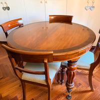 TAVOLO MOGANO ALLUNGABILE