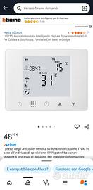 Cronotermostato digitale Wifi 