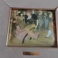 quadro antico dipinto sulla ceramica 