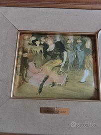 quadro antico dipinto sulla ceramica 