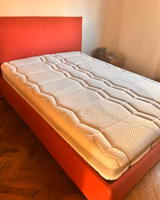Letto dorelan egon con materasso nube 140x200