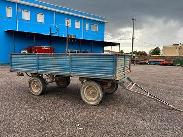 Rimorchio Bossini 2 assi- 50 quintali