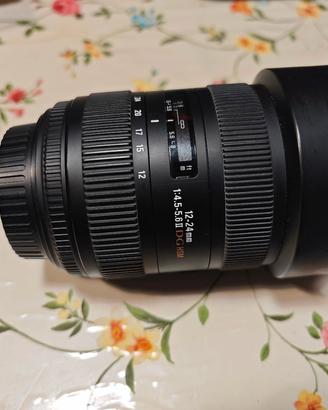 SIGMA 12-24 mm  f/4.5-5.6 II DG HSM per Canon