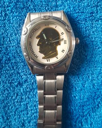 orologio da uomo con bracciale da acciaio 