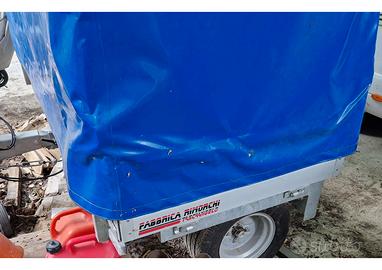 Carrello traversale frenato, usato per niente