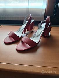 Sandali donna rossi