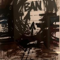 Vinicio Berti tempera morgan su cartoncino 1972