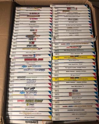 Collezione giochi nintendo wii