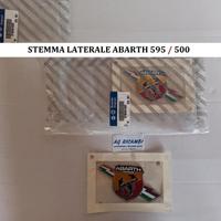 Stemma laterale ORIGINALE Abarth 500 595 500C 595C