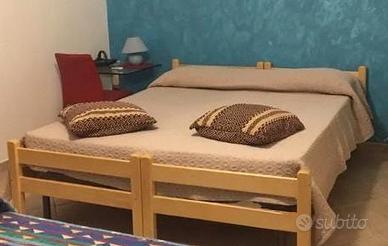 Letto completo in legno