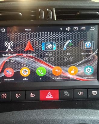 Stereo android erisin 7" Fiat Panda Mk3