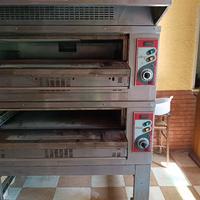 Forno per pizze Zanoli a gas (doppia camera)