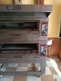 Forno per pizze Zanoli a gas (doppia camera)