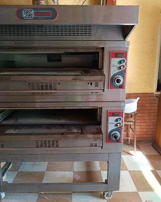 Forno per pizze Zanoli a gas (doppia camera)
