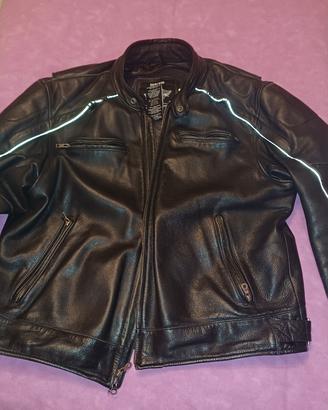 Giacca in pelle Harley Davidson skull 