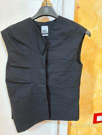 Gilet asimmetrico IXOS Beyond nero - Taglia 40
