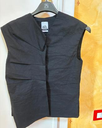 Gilet asimmetrico IXOS Beyond nero - Taglia 40