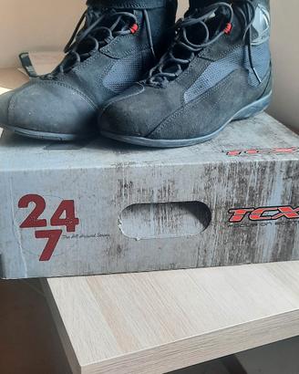 scarpe moto TCX PULSE BLACK