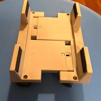 Supporto porta pc con rotelle allargabile