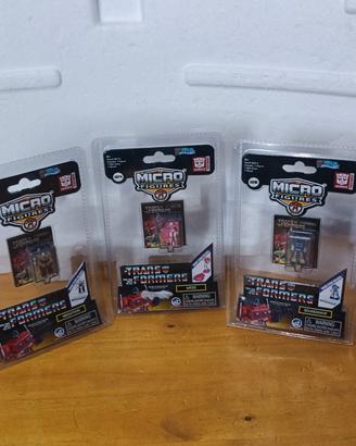 Transformers Micro Figures World's Smallest 3 pcs
