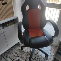 SEDIA POLTRONA GAMING UFFICIO GIREVOLE
