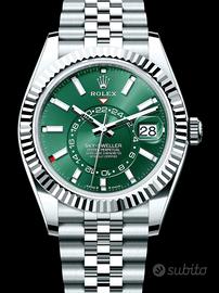 Rolex Sky-Dweller verde jubilee 336934 full set 