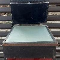 Antico Bromografo per la stampa a contatto