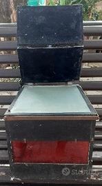 Antico Bromografo per la stampa a contatto