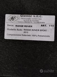 tappetini Range Rover Sport 2013