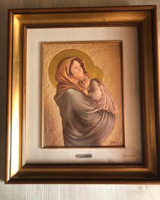Quadro “Madonna con bambino
