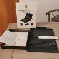 custodia tablet con tastiera
