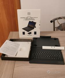 custodia tablet con tastiera