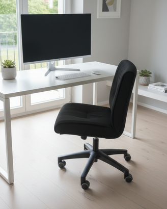 Comoda poltrona da ufficio ergonomica