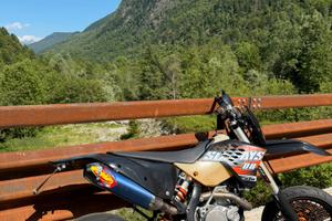 ktm exc 450 2008 motard omologata