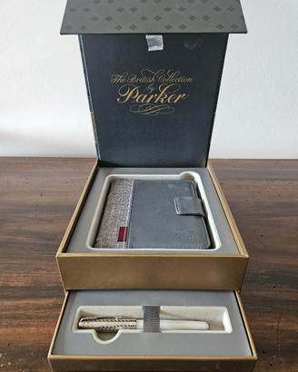 Set penna stilografica Parker Sonnet e taccuino