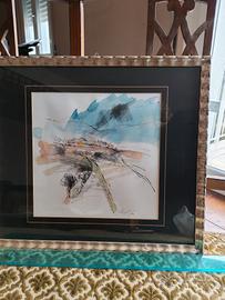 quadro ad acquarello del 1999