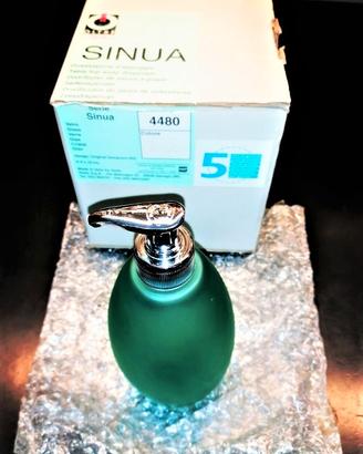 Accessori bagno SINUA in vetro color Verde